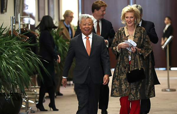 President Jin welcomed Her Royal Highness Princess Astrid of Belgium to the Bank’s headquarters as Belgium achieved full membership with AIIB