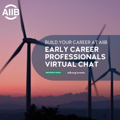 Build Your Career at AIIB: Early Career Professionals Virtual Chat