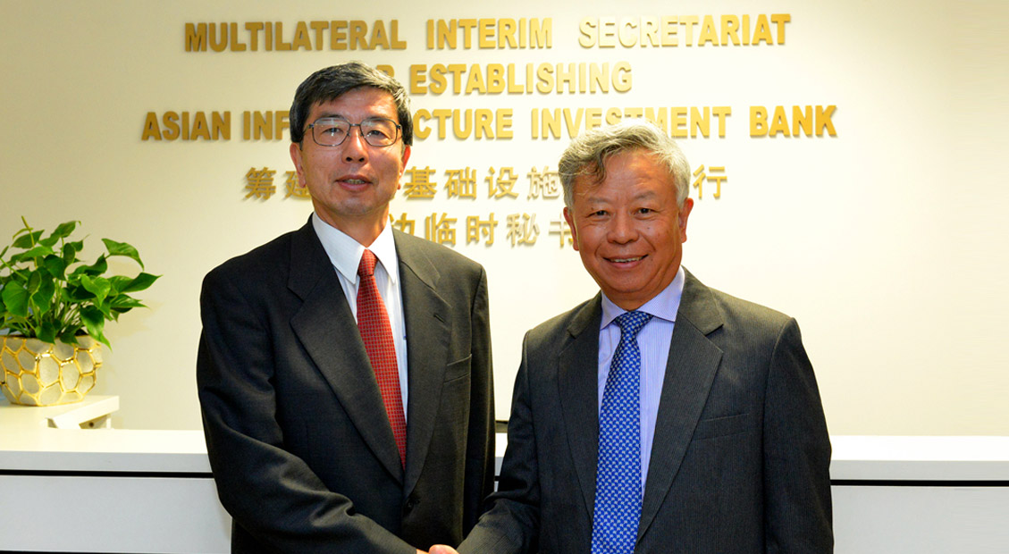 AIIB Multilateral Interim Secretariat and the Asian Development Bank to Deepen Cooperation: Projects for Cof<span>i</span>nancing to be Identified