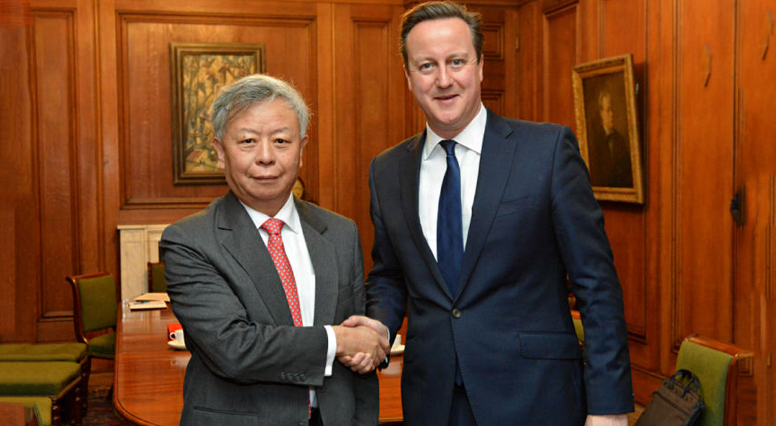 President-designate Jin meets UK Prime Minister Cameron, Chancellor Osborne and EBRD President Sir Suma Chakrabarti
