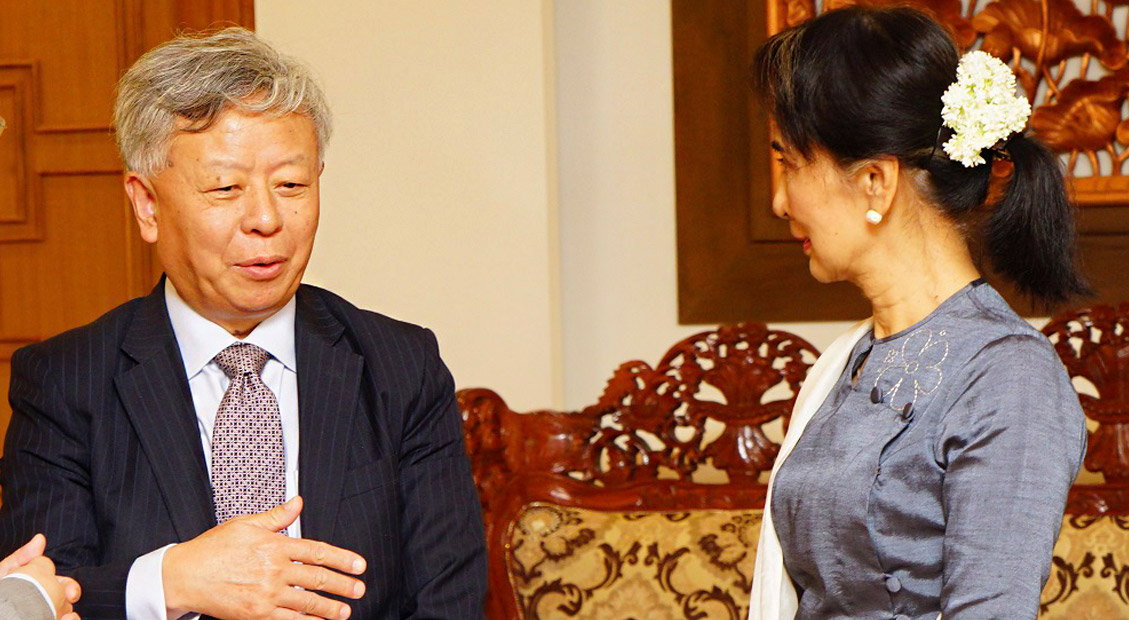 President Jin Visits Myanmar 