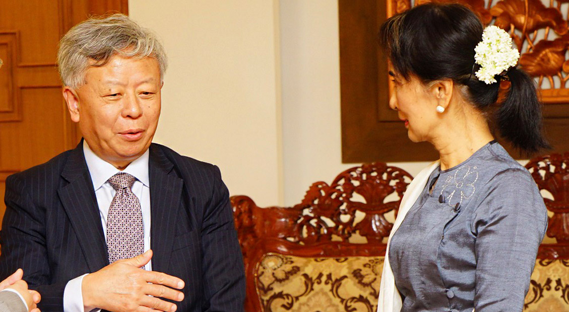 President Jin Visits Myanmar