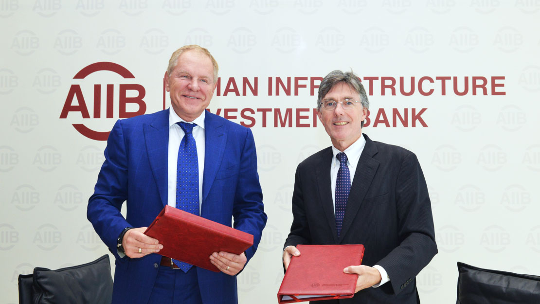 AIIB, EDB Strengthen Cooperation to Increase Development Across Eurasia