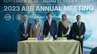 AIIB Signs Agreements for Cambodia: Cross-border Livestock Health and Value-chain Infrastructure Improvement Project