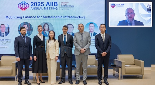 Kazakhstan and AIIB Discuss Sustainable Infrastructure Financing in Lead-Up to the Bank’s 10th Annual Meeting