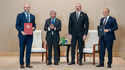 AIIB and Azerbaijan Strengthen Partnership to Build a Sustainable, Connected Future