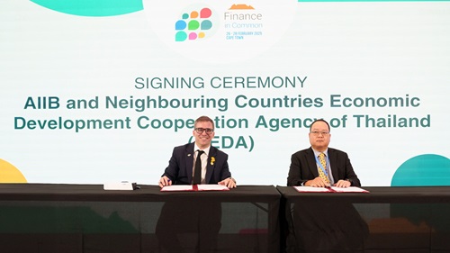 AIIB, NEDA Partner to Advance Sustainable Connectivity in Southeast Asia