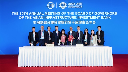 AIIB Partners with Keppel to Mobilize up to USD1.5 billion for Sustainable Infrastructure in Asia-Pacific 
