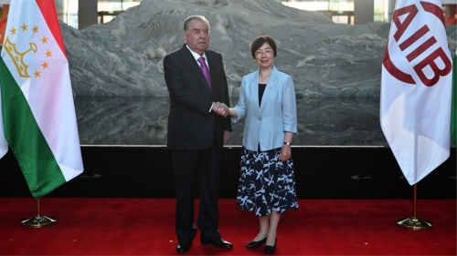 President of Tajikistan Enhances Partnership with AIIB during Landmark Visit